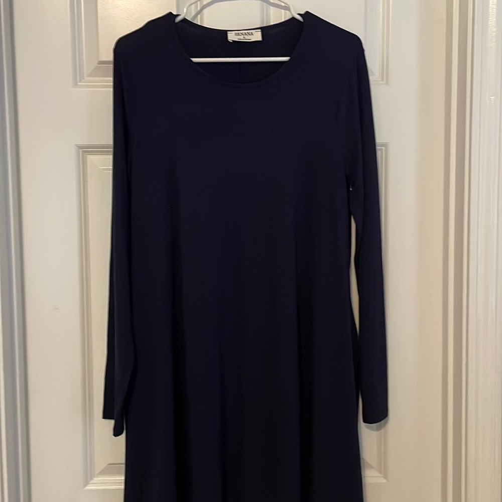 Zenana Navy tunic